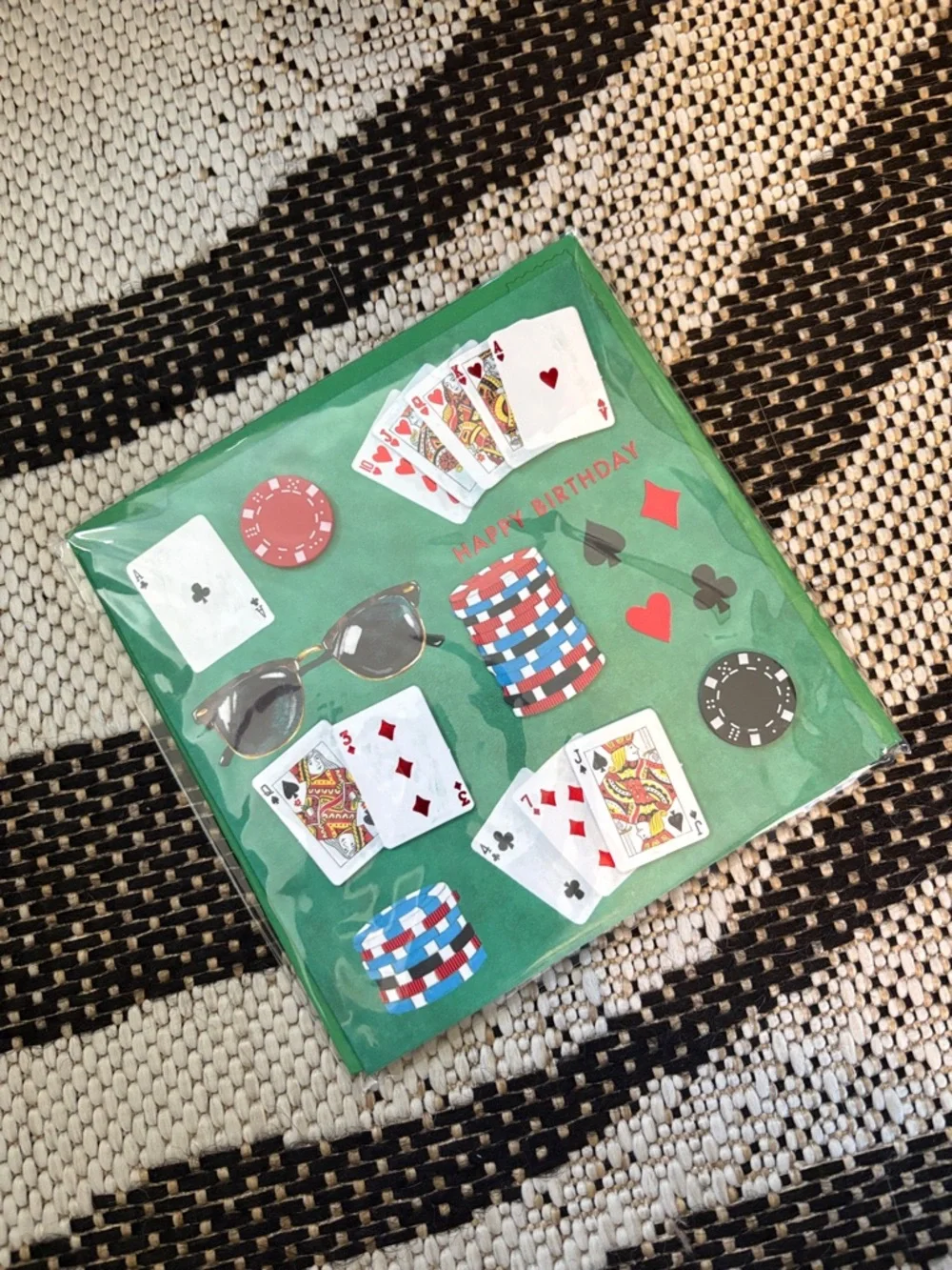 🆕Papyrus Casino Themed Birthday Greeting Card